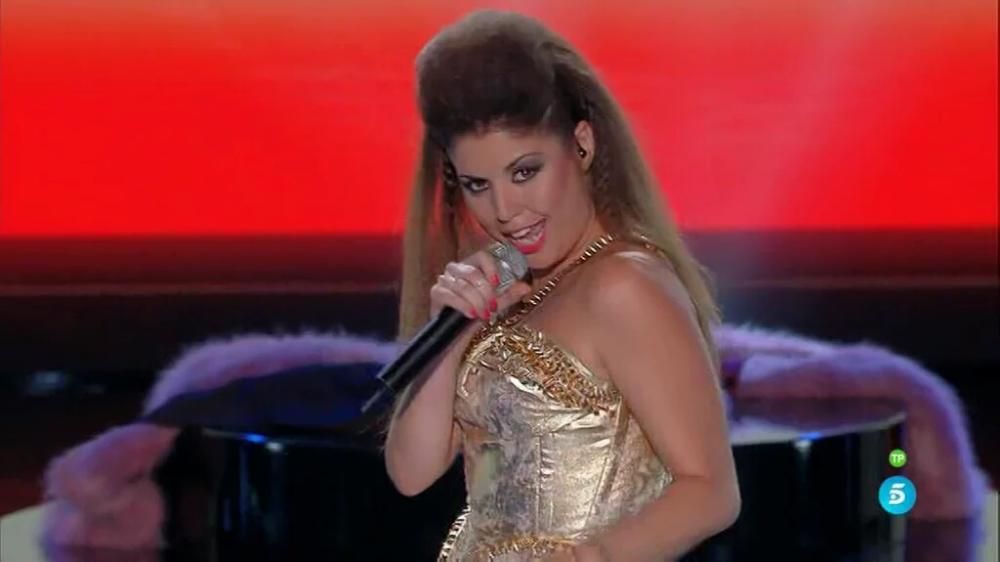 Cristina Ramos en la final de Got Talent