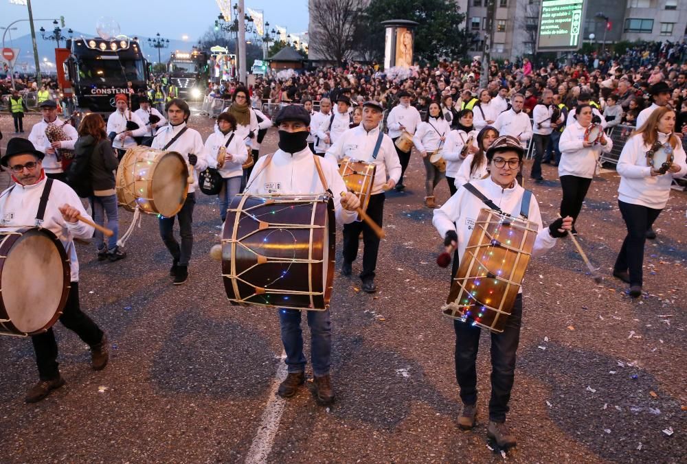 Las imágenes de la Cabalgata de Reyes de Vigo 2019