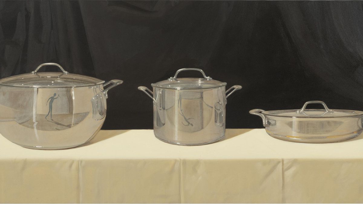 'She Drives Me Crazy' (2022), una de las obras que se pueden ver en la exposición de Anna Weyant.