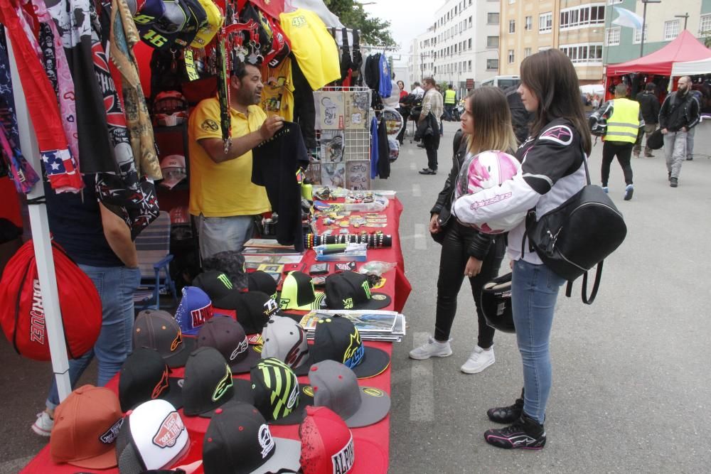 Los decibelios suben en Bueu con 4.000 motos