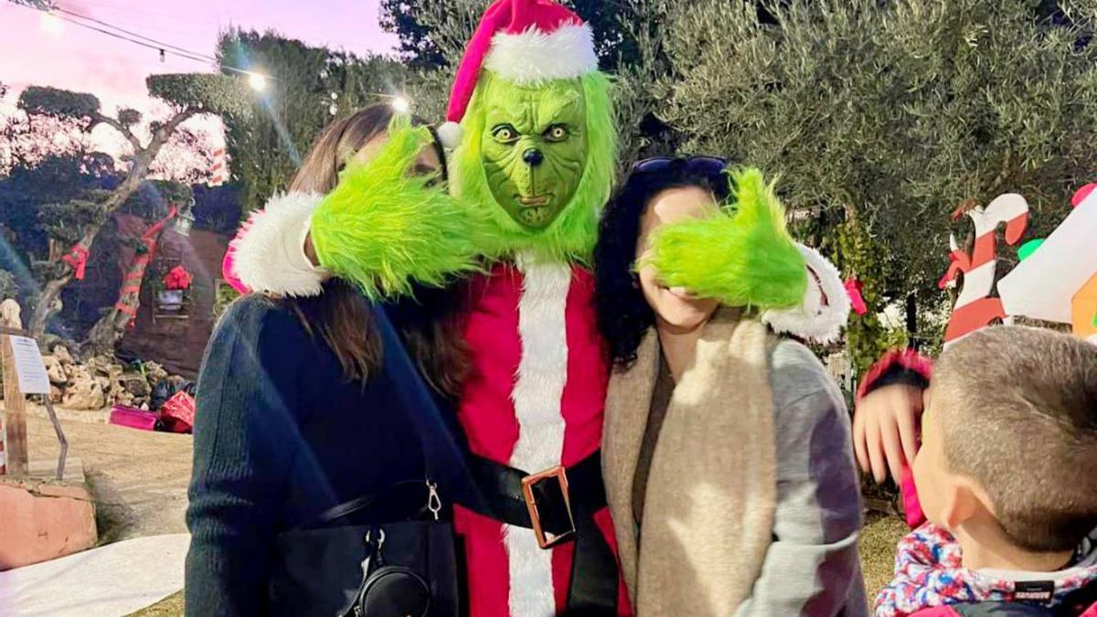 El parque navideño de Málaga con su propia casa de Papá Noel y el Grinch