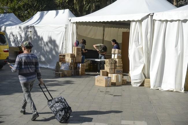 PREPARATIVOS FERIA DEL LIBRO