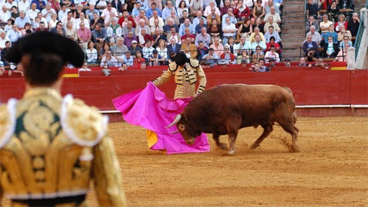 Una corrida de toros.