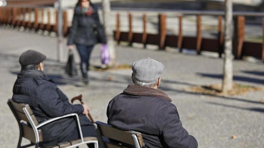 Una imatge d&#039;arxiu de persones grans a Girona