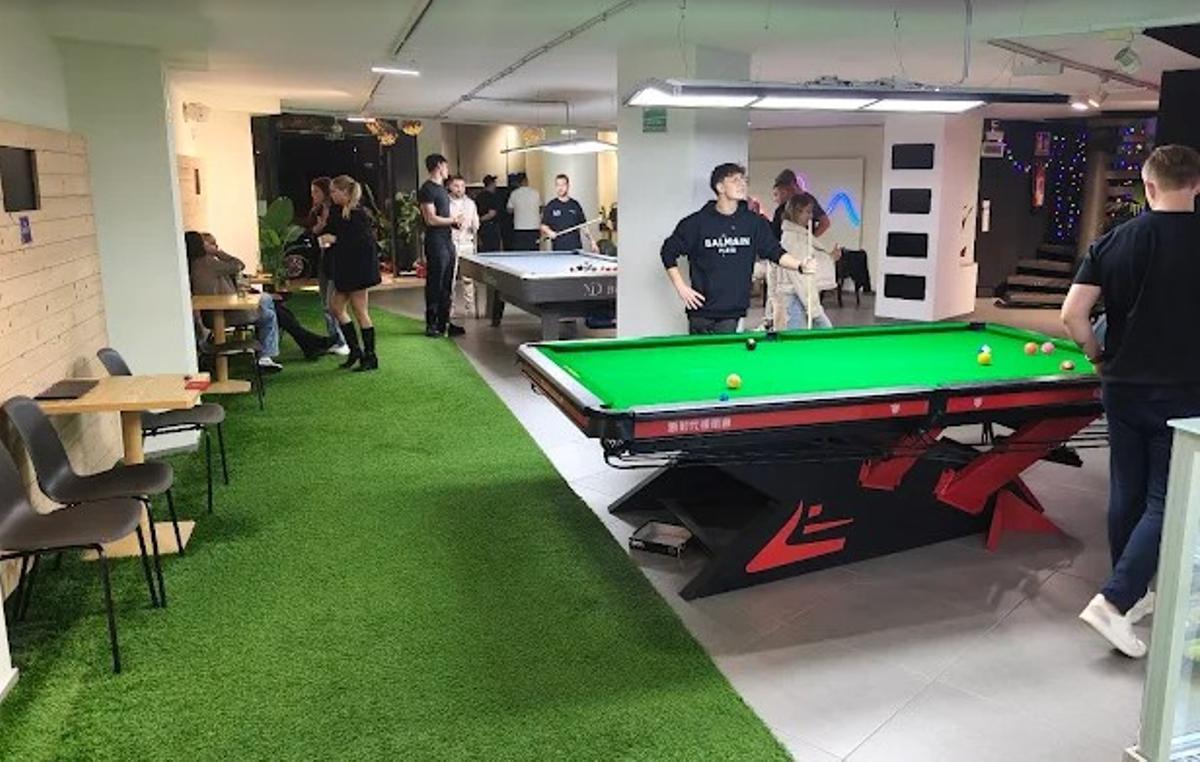 Die Tomi Billard Bar in der Calle Manacor.