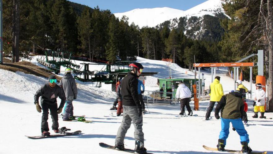Més de 700.000 persones visiten les estacions d&#039;esquí de Ferrocarrils