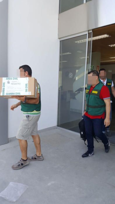 Registro en la sede de la Federación Balear de Fútbol