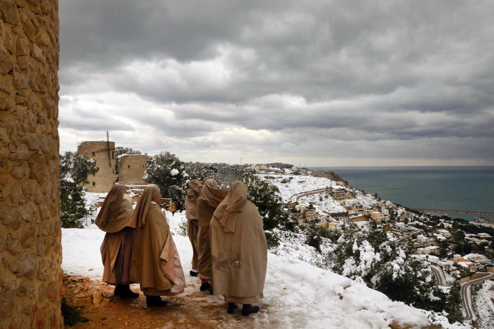 Las monjas del santuario de la Mare de Dèu dels Ángels, en el Montgó