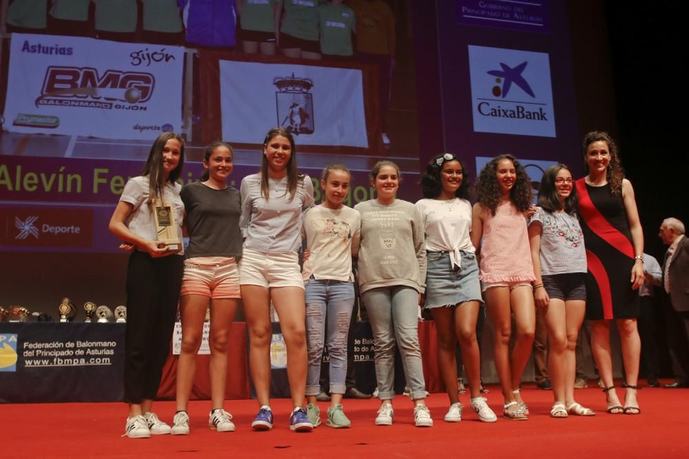 Gala del balonmano asturiano