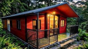 Amazon vende una pequeña casa portátil y expandible por 8.279 euros.