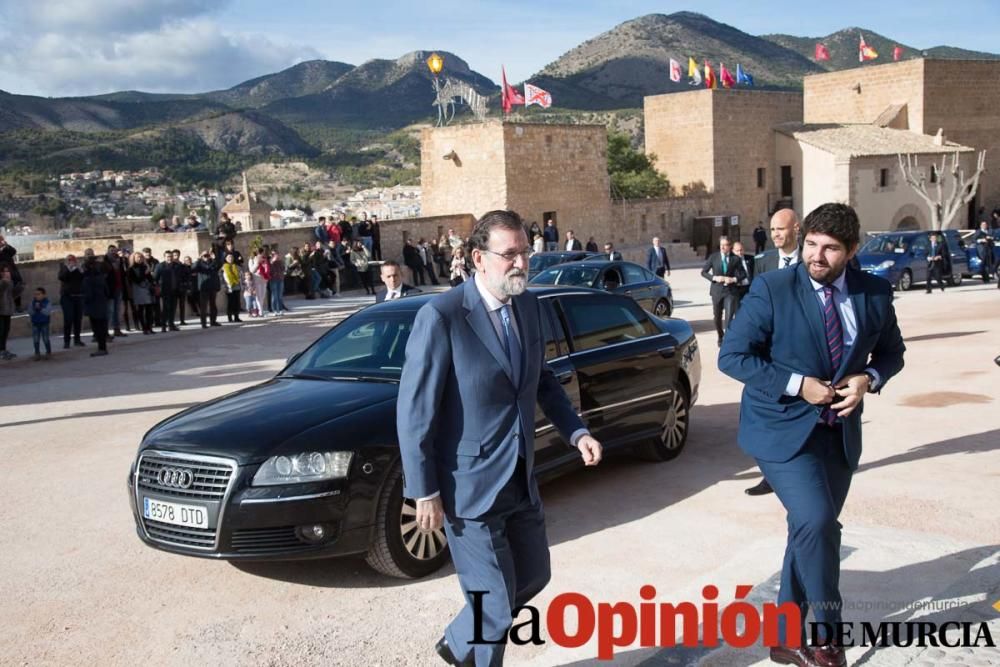 Visita de Mariano Rajoy a Caravaca