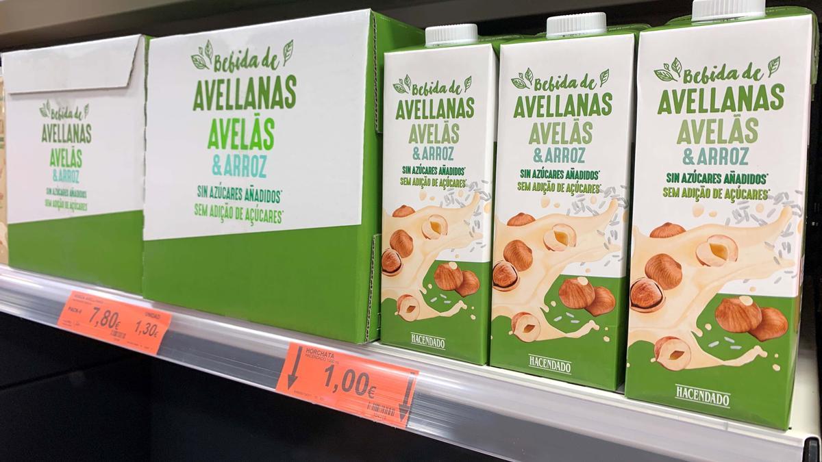 Así es la bebida de avellanas y arroz