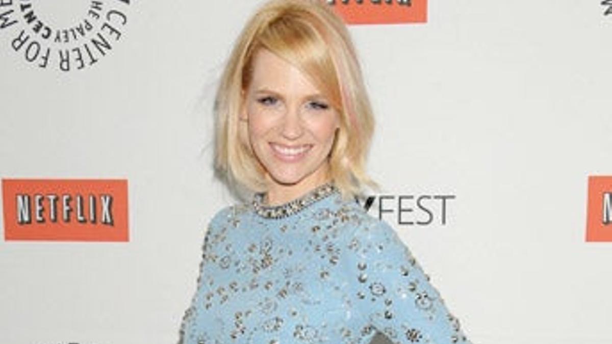 January Jones fiel a los sesenta en el PaleyFest 2012