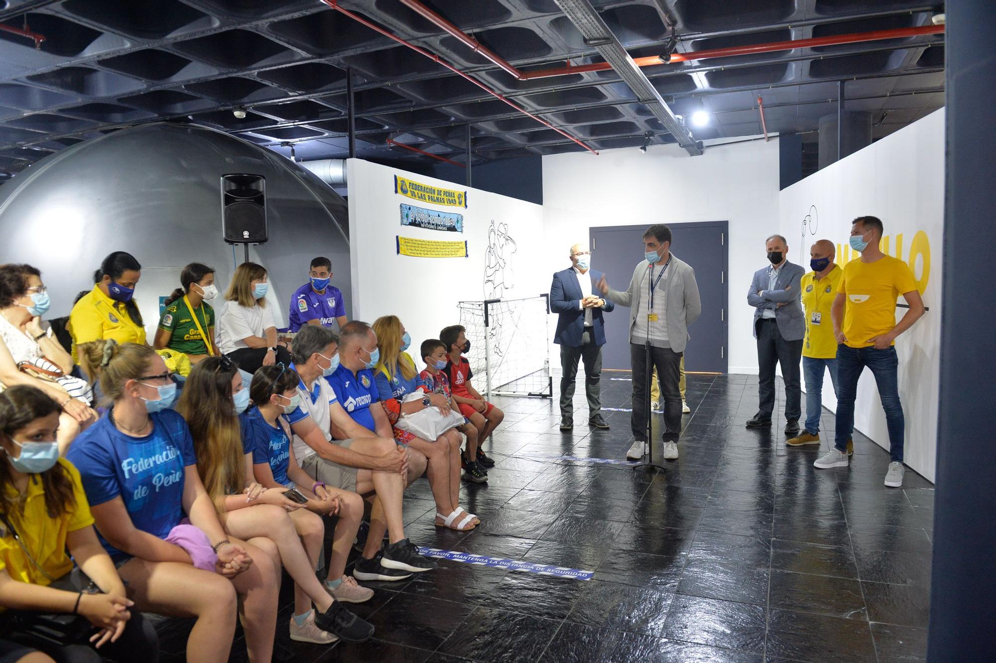 Exposición 'Amarillo. Un recorrido por la equipación de la UD Las Palmas'