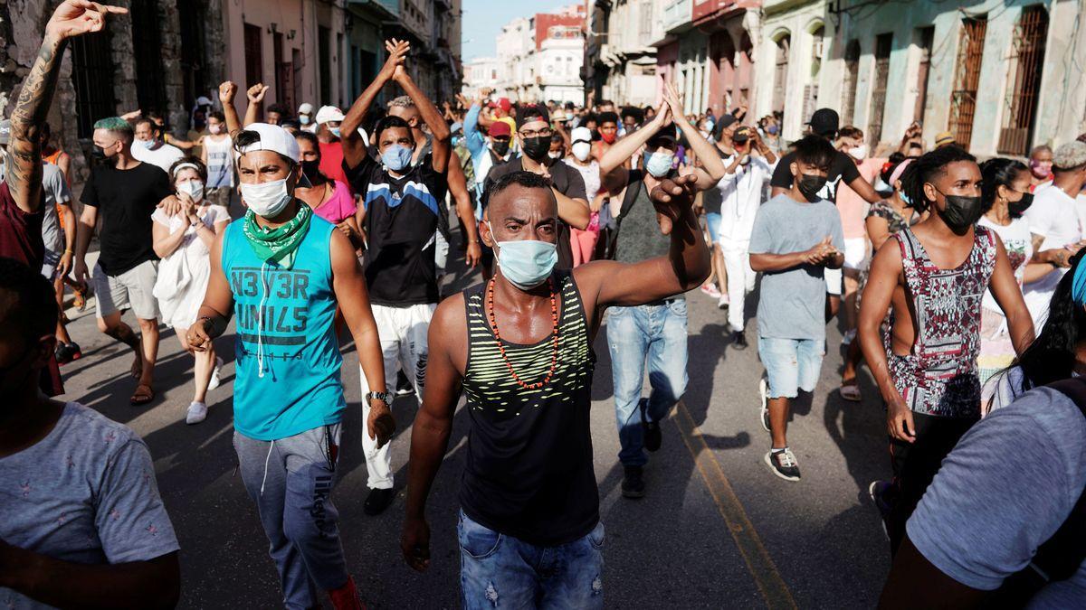 Protestas en Cuba