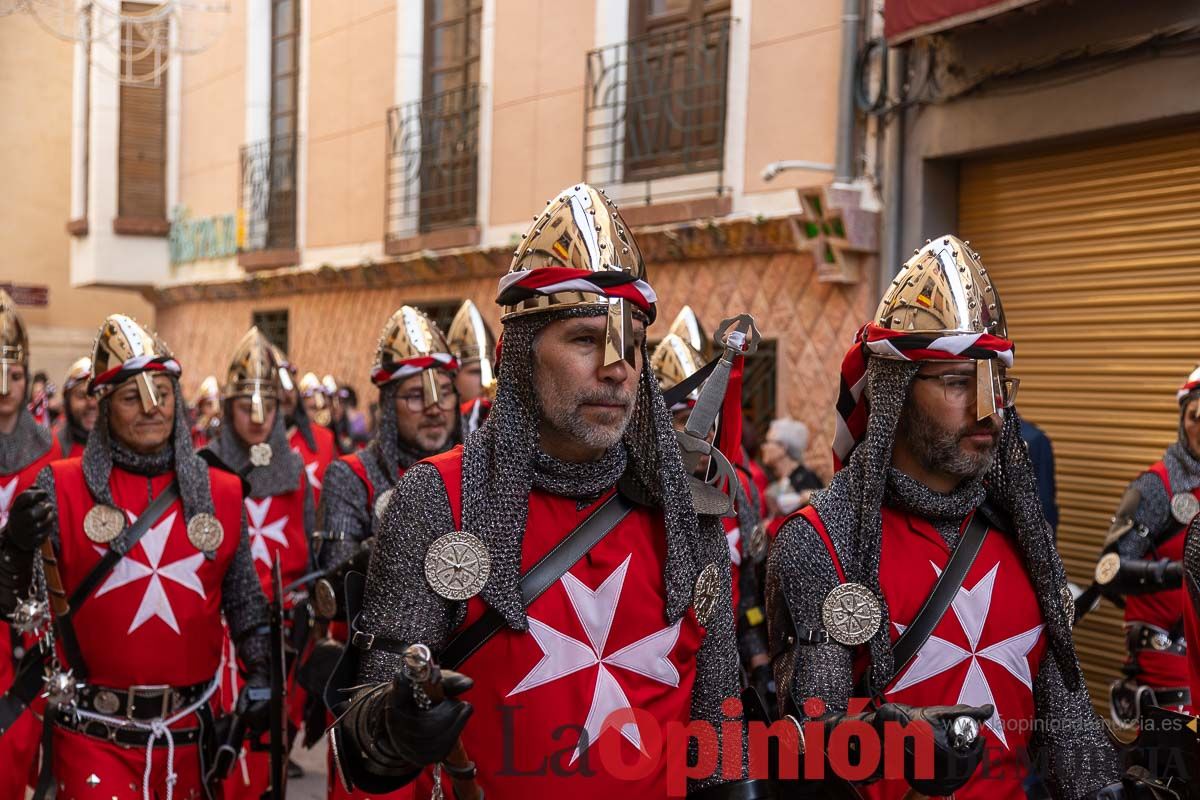 Procesión del día 3 en Caravaca (bando Cristiano)