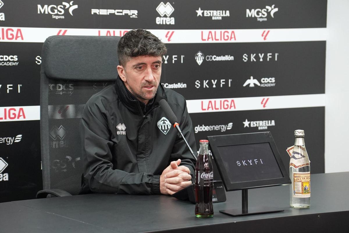 Pablo Hernández, entrenador del Castellón.