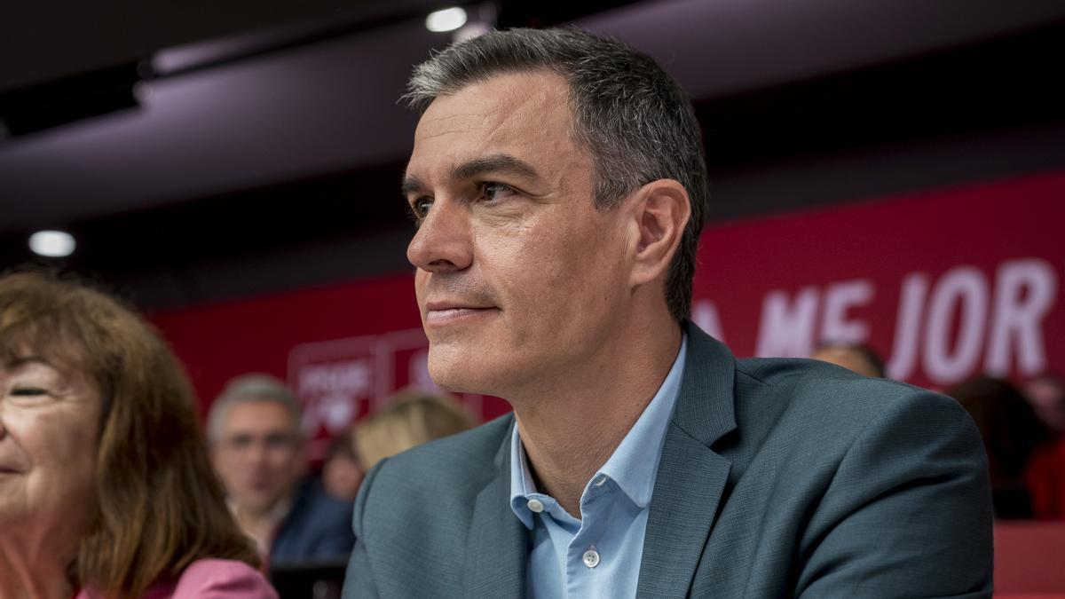 Archivo - El secretario general del PSOE y presidente del Gobierno, Pedro Sánchez, la reunión del Comité Federal, en la sede del partido, a 10 de junio de 2023, en Madrid (España). Durante este comité, se han aprobado las listas, el programa electoral y l