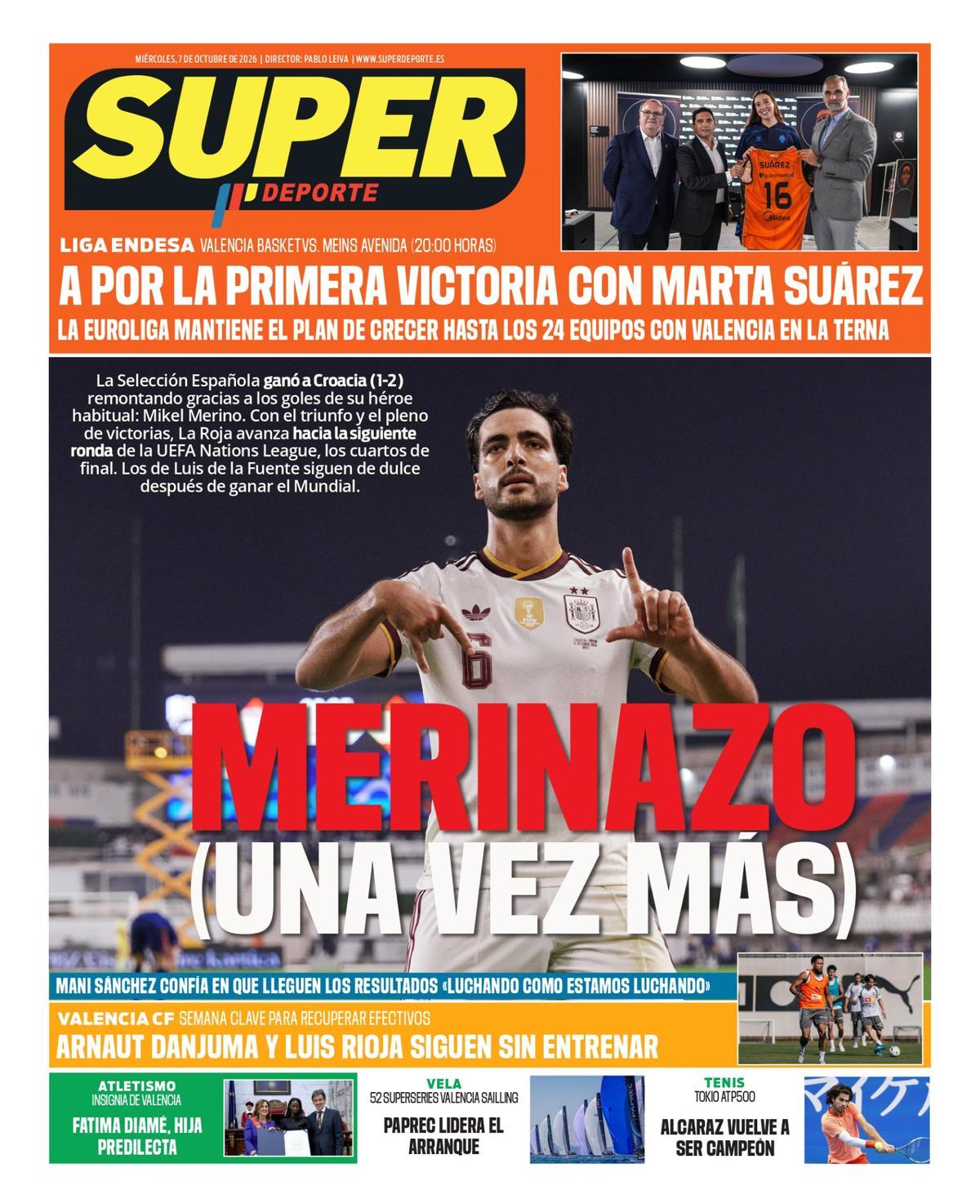 Las portadas de la prensa deportiva de hoy Las portadas de la prensa deportiva de hoy