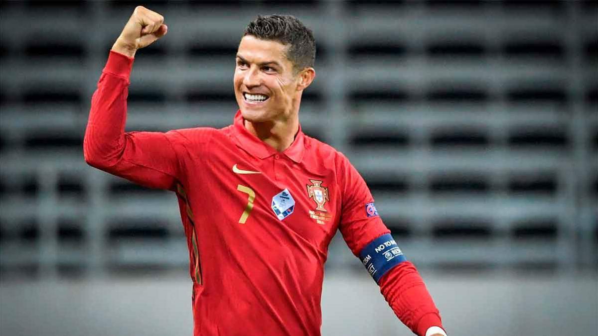 Histórico Ronaldo, supera los 100 goles con Portugal