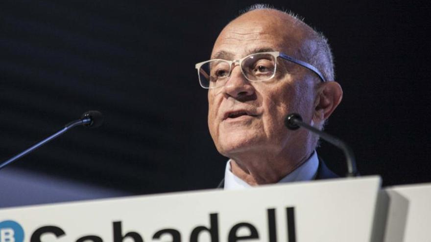 Los jefes del Sabadell  se bajan el sueldo tras la caída de los beneficios