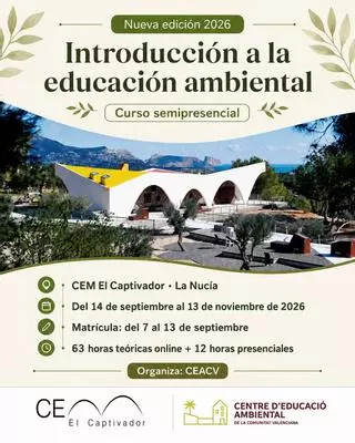 El CEM abre inscripciones para curso “Introducción a la educación ambiental”