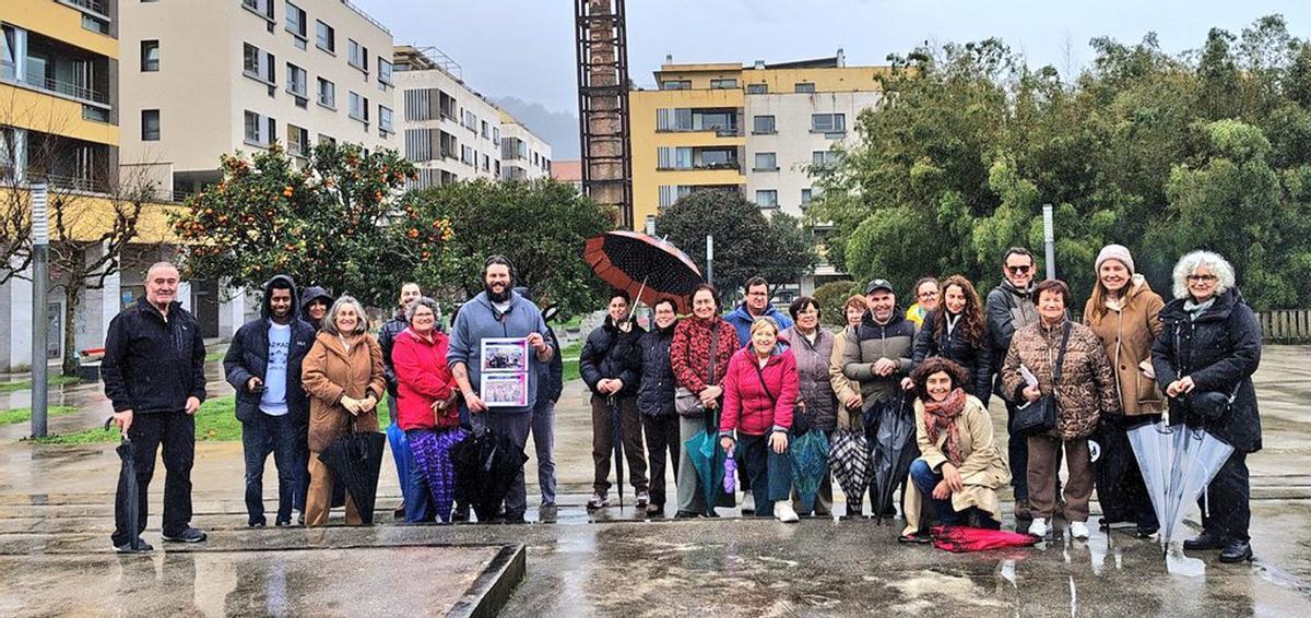 Estreno de las rutas «Recoñecer Bueu 2026».  | FDV