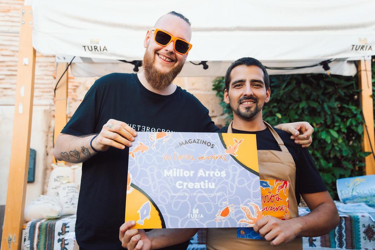 Joan Ballester Sivera, ganador del mejor arroz creativo