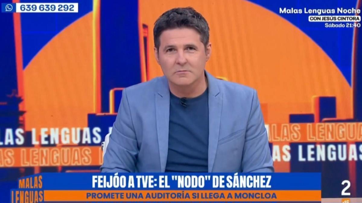 ‘MALAS LENGUAS’ | Jesús Cintora denuncia una campaña contra TVE y apunta a La Sexta y Ferreras: «Nosotros no nos reunimos con Villarejo»