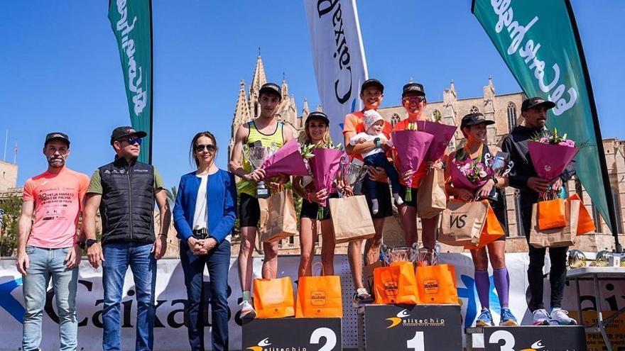 El matrimonio Serjogins-Valtere gana la Mitja Marató Ciutat de Palma