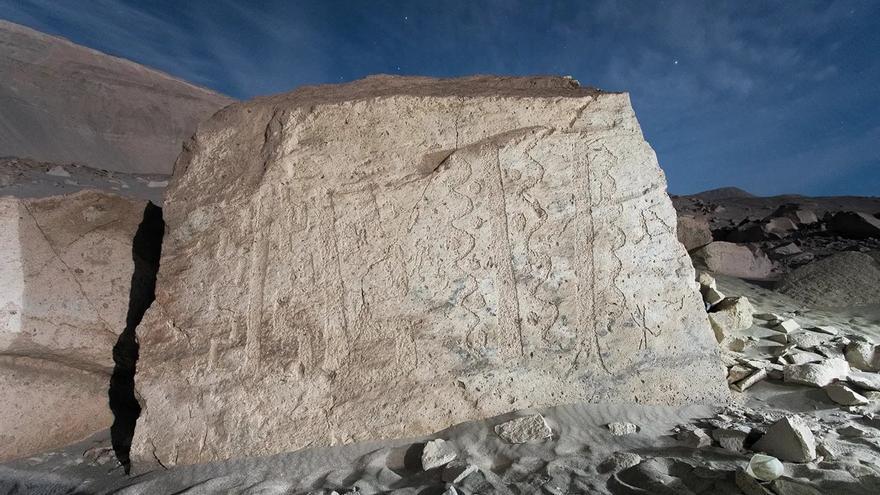 Arte rupestre de hace 2.000 años podría representar música psicodélica