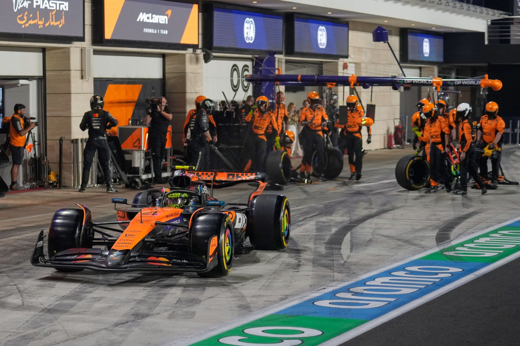 El GP de Qatar de Fórmula 1, en imágenes.