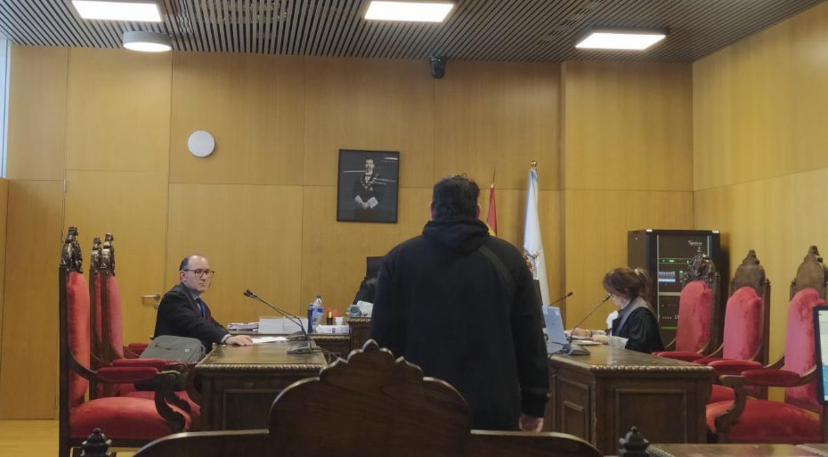 El acusado reconociendo los hechos en el Penal 1. | FDV