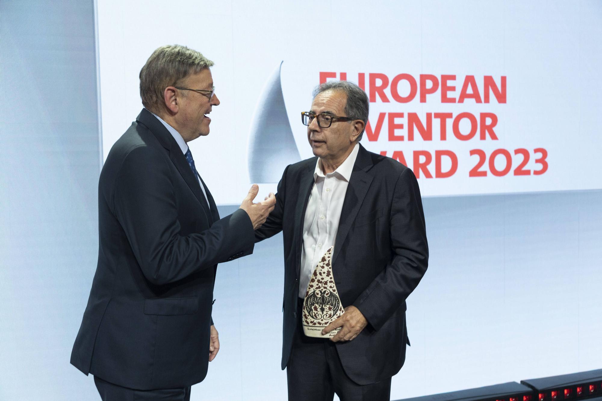 Así ha sido la entrega del Premio al Inventor Europeo de 2023 a Avelino Corma