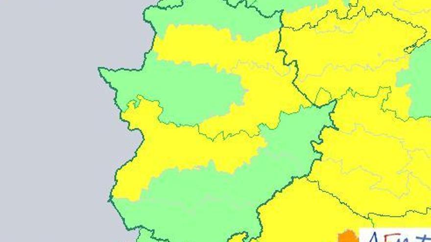 El 112 mantiene la alerta amarilla en la región por altas temperaturas este sábado