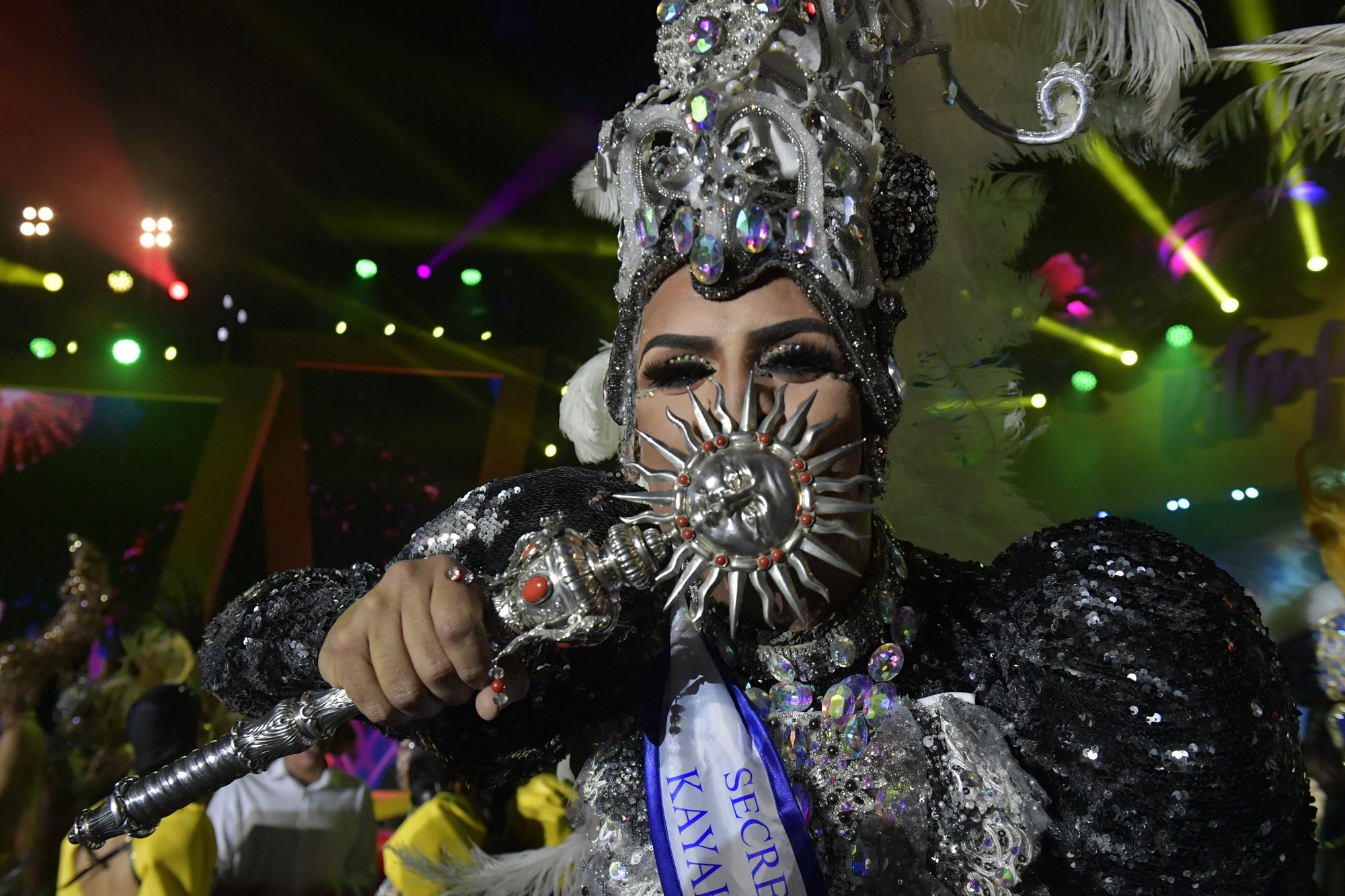 Ácrux, drag queen del carnaval de Maspalomas.
