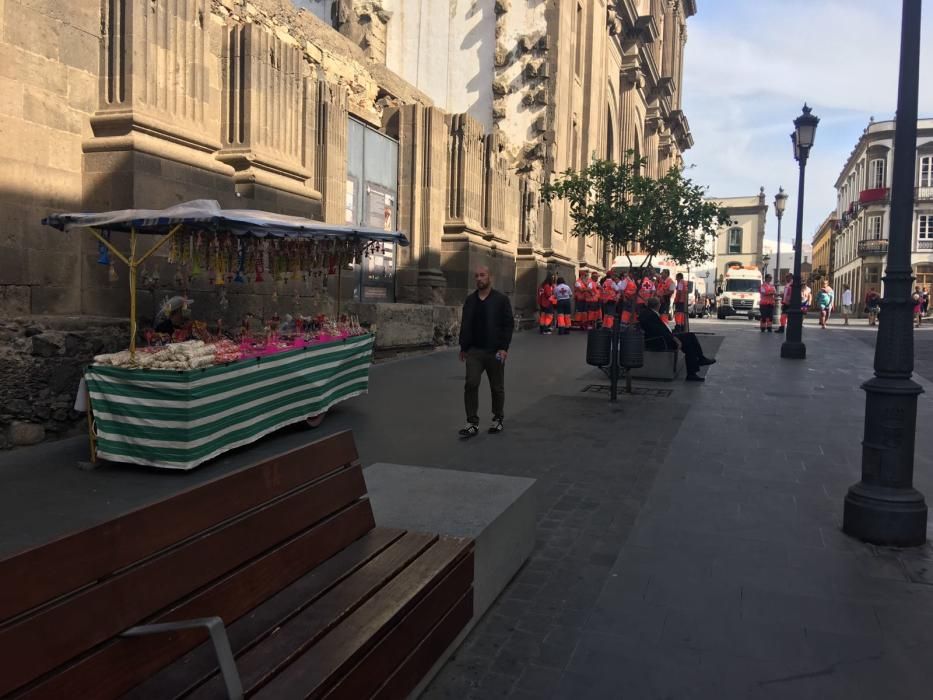 La policía obliga a cerrar varias terrazas