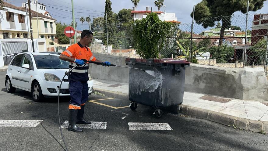 Las limpiezas de choque retiran 30 toneladas de residuos desde noviembre en 25 barrios de Las Palmas de Gran Canaria