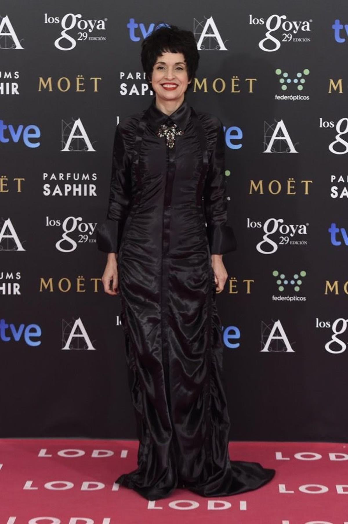 Adriana Ozores en los Premios Goya 2015