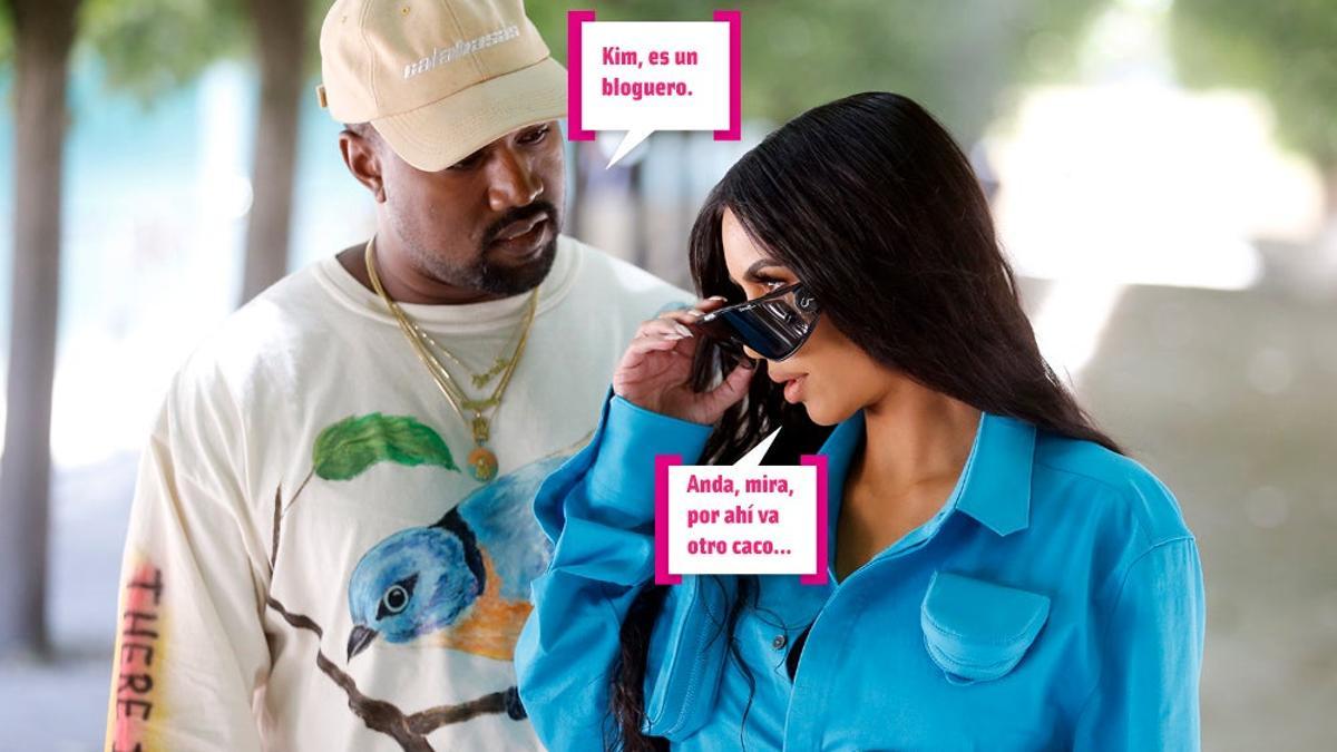 Kim Kardashian se quita las gafas buscando ladrones en París, Kanye solo mira