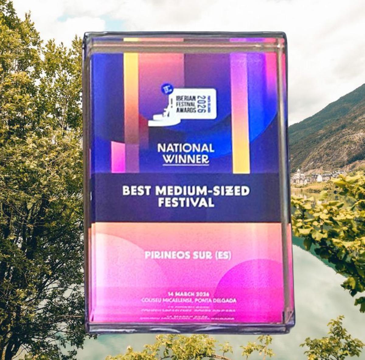 Premio Mejor festival de Formato medio de España.