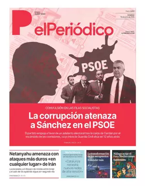 La portada de EL PERIÓDICO del 15 de junio de 2025