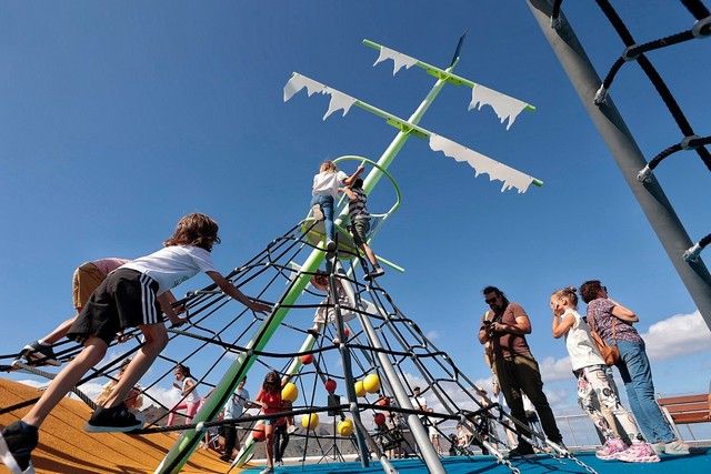 Apertura del parque infantil de La Gesta, en Santa Cruz de Tenerife