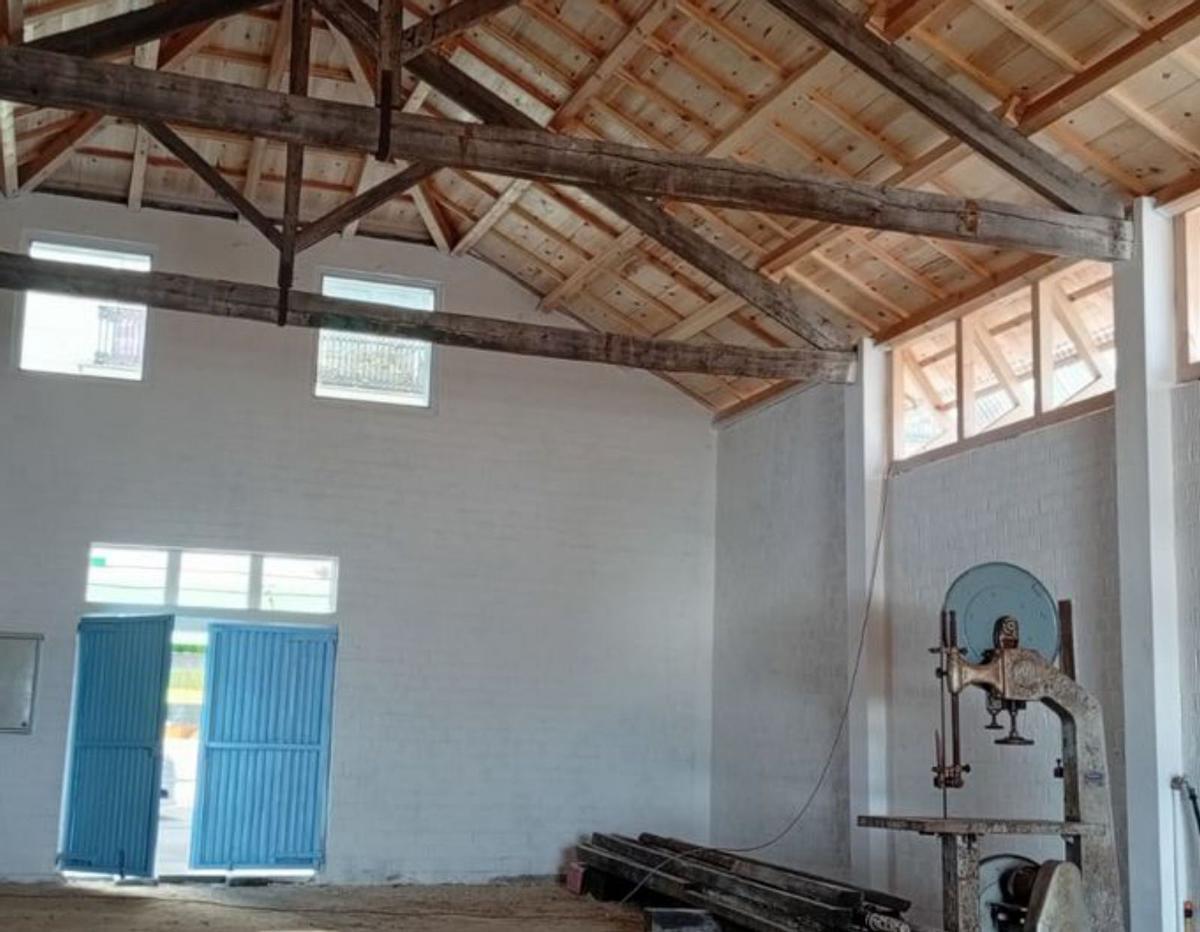 Interior de la carpintería de Carlagho. | FdV