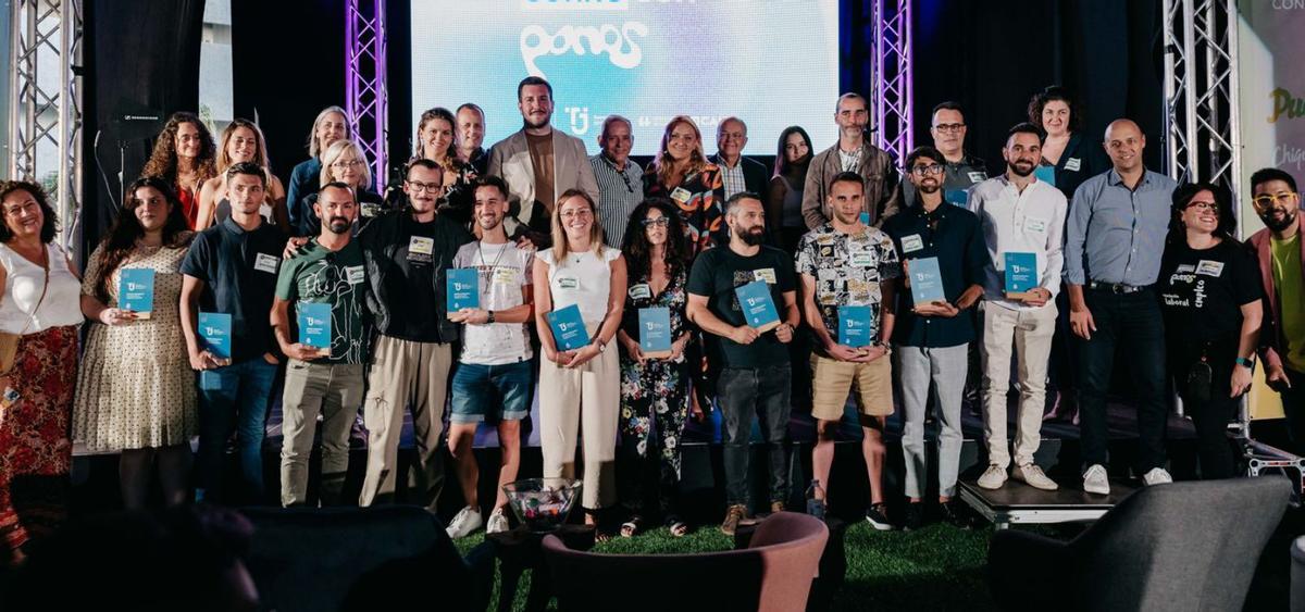 Foto de familia de la anterior edición del 'Ponos Fest'