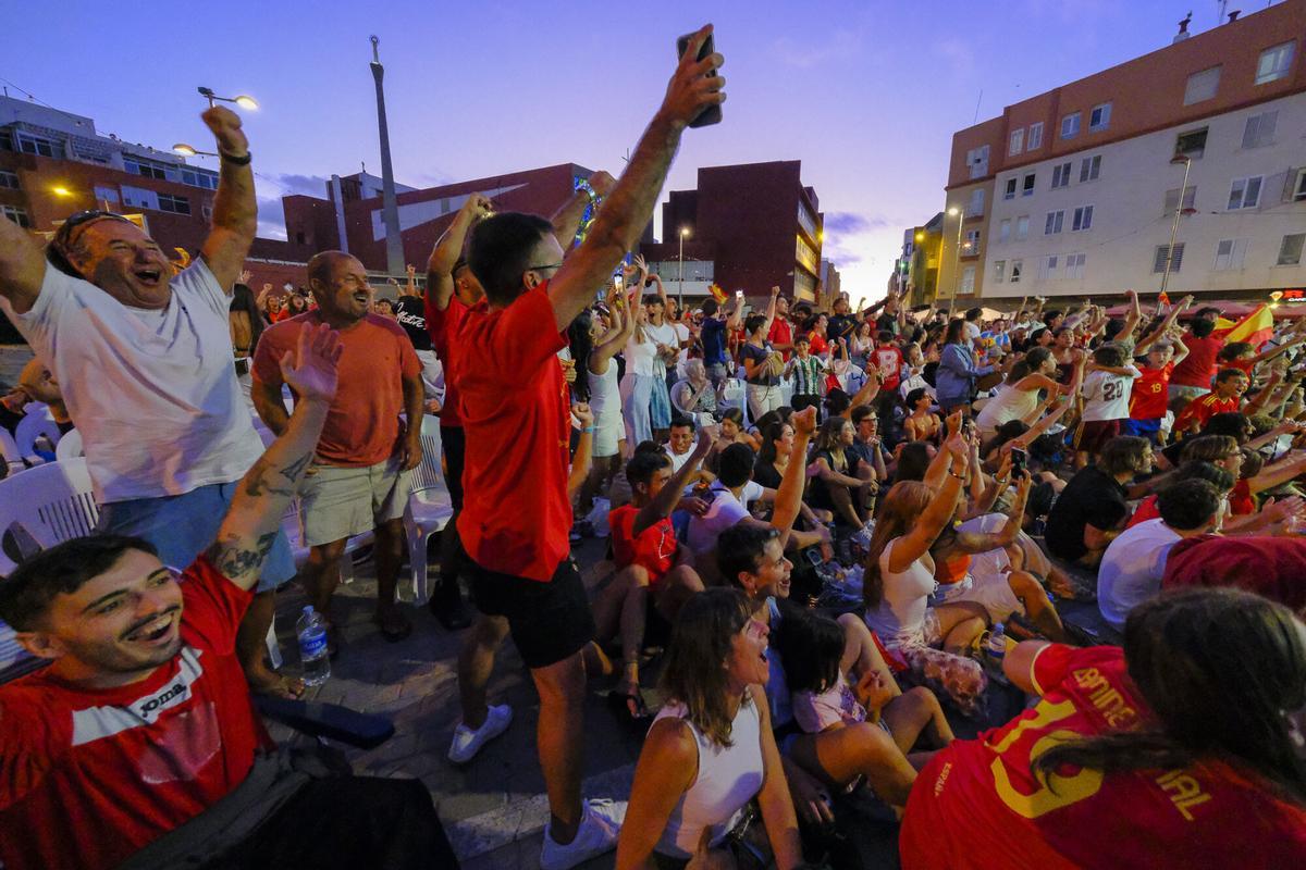 Partido Francia # España de semifinales del Mundial de fútbol