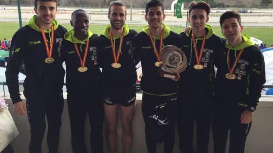 El Playas se cuelga seis medallas en el Nacional de Cross por Clubs