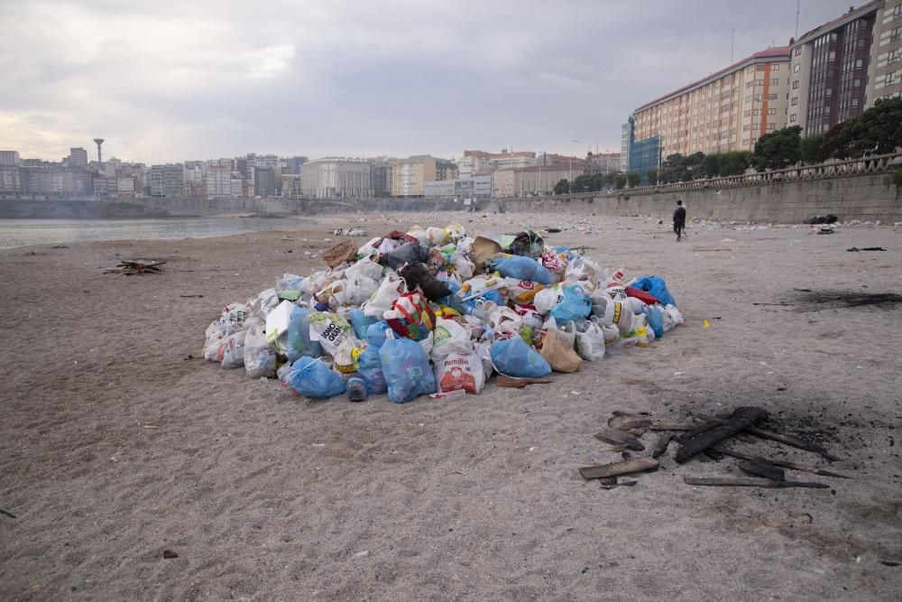 San Juan A Coruña 2019 | Día de resaca y limpieza