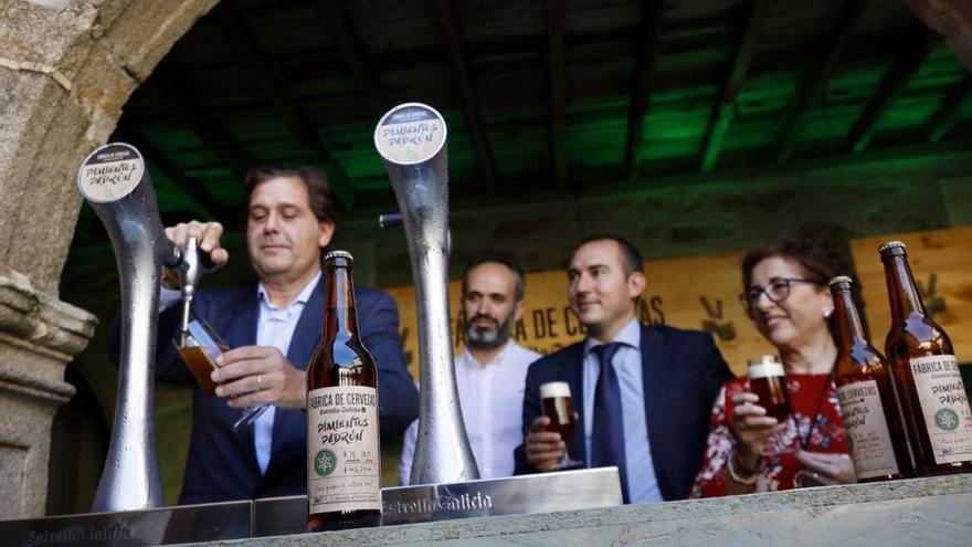 Ignacio Rivera, en la presentación de la cerveza.