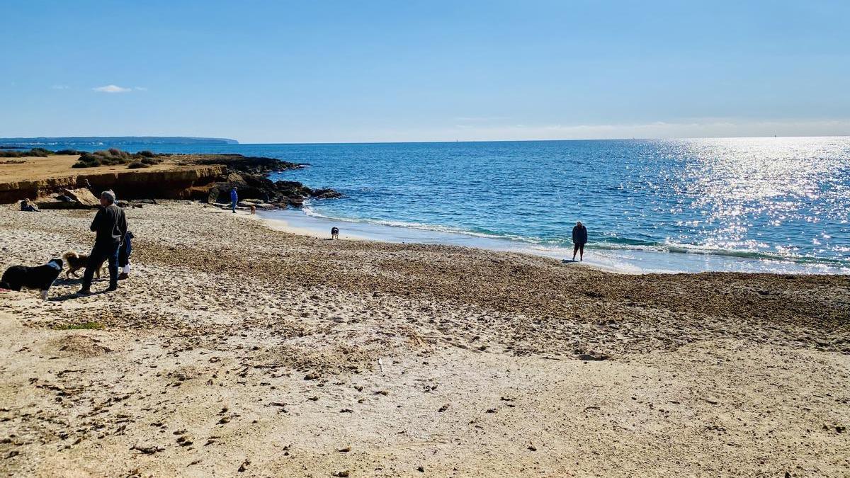 Die Füße kann man bei den Temperaturen schon mal ins Meer tunken.